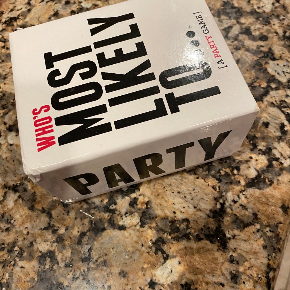 Who's Most Likely to.... PARTY CARD GAME--17 & older